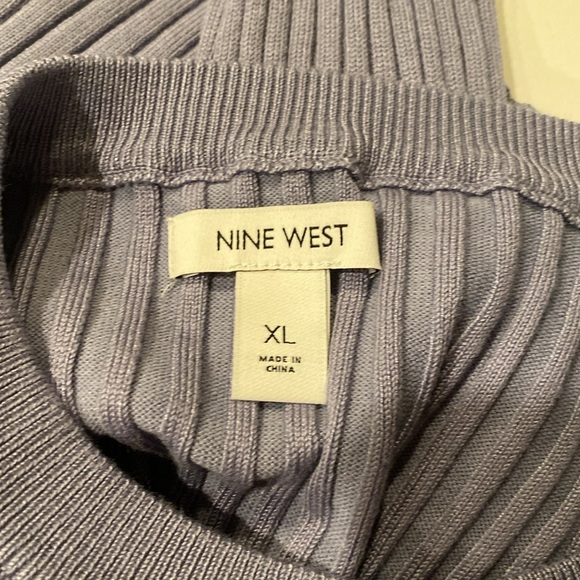 XL Nine West blue light sweater - new with tags - Picture 3 of 5